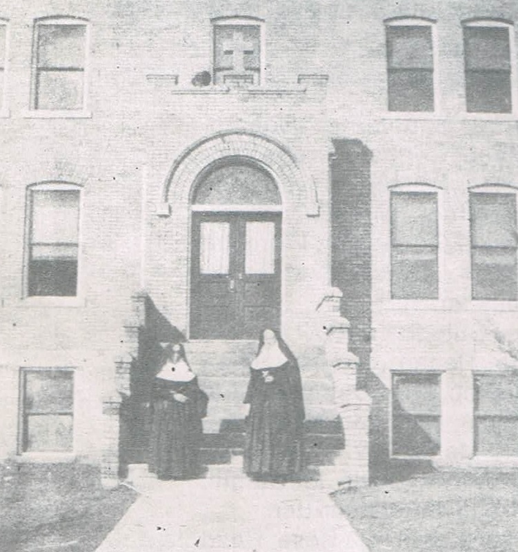 Mercy Sisters in front of the Academy